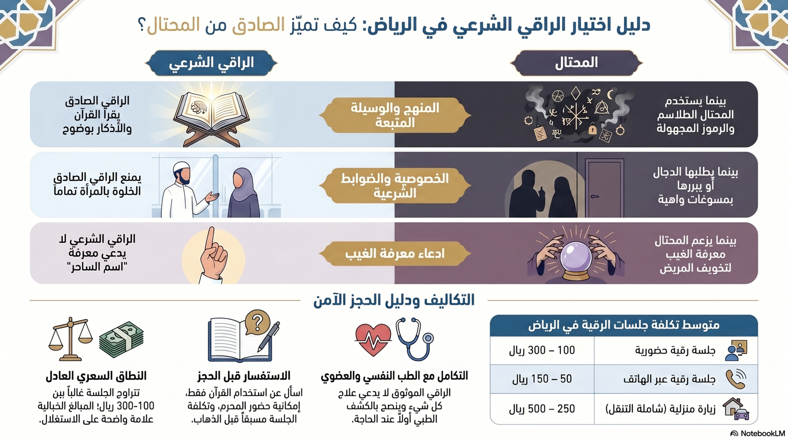 راقي شرعي معتمد في الرياض يقرأ القرآن الكريم للرقية الشرعية.